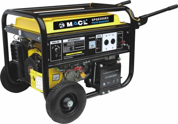 SUMEC FIRMAN GEN 5.5KVA YELLOW.BLACK SPG 8000E2