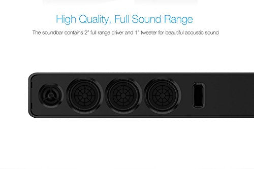 F&D AUDIO 140W SOUND BAR BLACK T388X