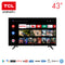 TCL 43" Google Android FHD Smart TV