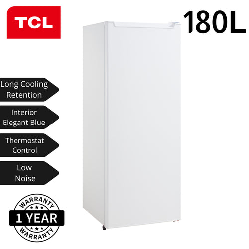 TCL FRIDGE 180L SD D-FROST GREY F180SDG