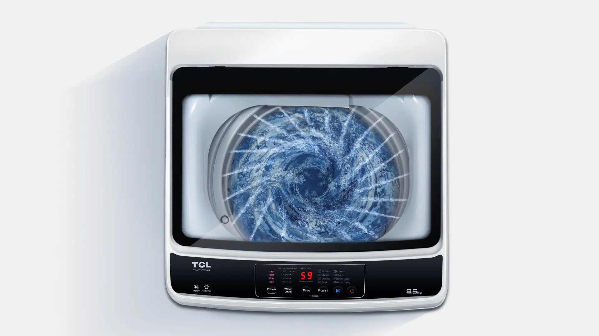 TCL WM 8KG TL  GREY F708TL