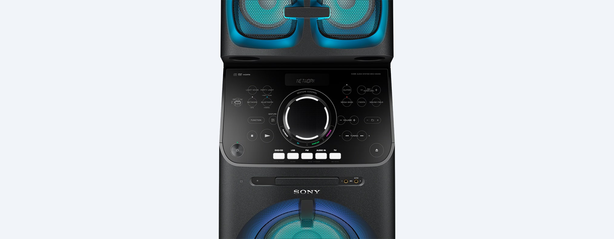 SONY AUDIO  SPEAKER BLACK V43