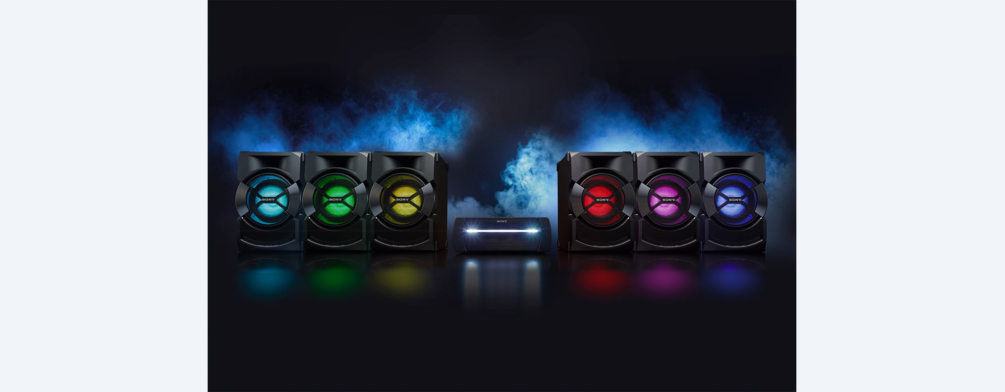 Sony High-power home audio system with DVD SHAKE-X10D