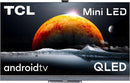 TCL TV 75 MINI-LED 4K ANDROID BLACK 75C825